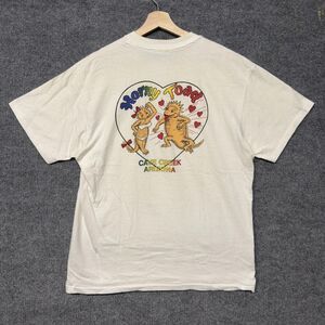 Vintage Horny Toad Cave Creek Arizona T Shirt Mens L Graphic Single Stitch Funny